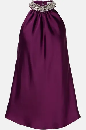 Simkhai Navi satin top