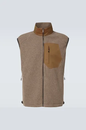Sease Wool and cashmere-blend fleece vest