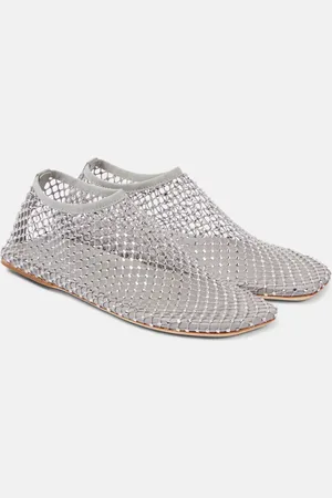 CHRISTOPHER ESBER Minette embellished mesh flats