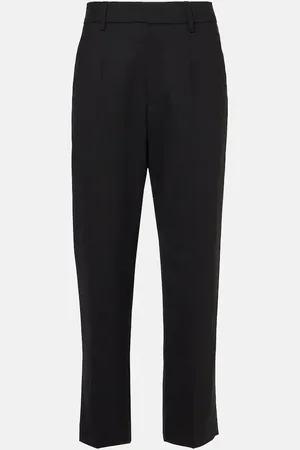 Isabel Marant Wool-blend straight pants