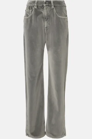 Brunello Cucinelli Velvet straight pants