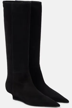 Totême Sharp 40 suede knee-high boots