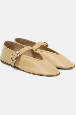 Le Monde Beryl Le Monde BÃ©ryl Stella leather ballet flats
