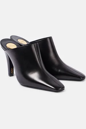 Saint Laurent Jill 95 leather mules