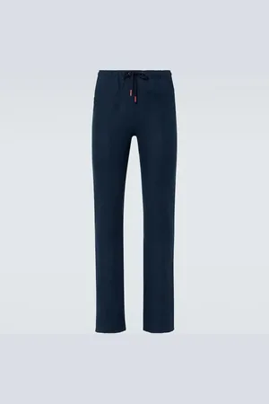 Kiton Linen straight pants