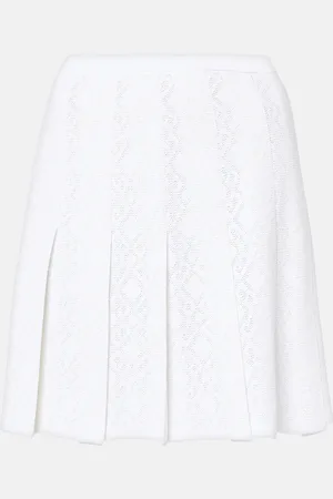 Givenchy Monogram 72 pleated miniskirt