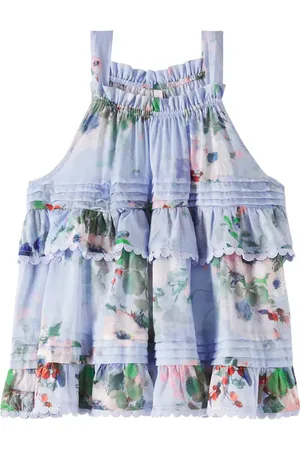 ZIMMERMANN Everley Swing floral cotton top