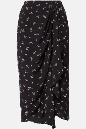 Marant Etoile Zaine printed midi skirt