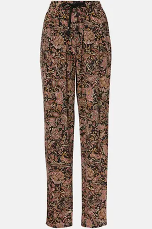 Marant Etoile Zahera printed straight pants