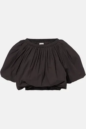 Marant Etoile Bertille off-shoulder cotton top