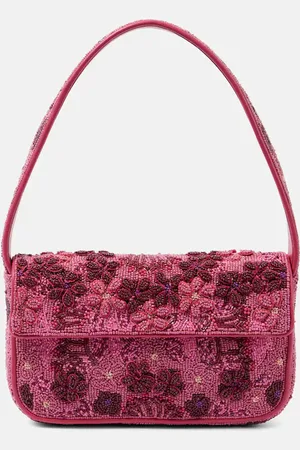 Staud Tommy beaded shoulder bag