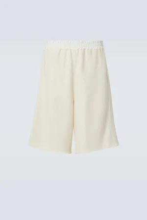 Jil Sander Cotton-blend shorts