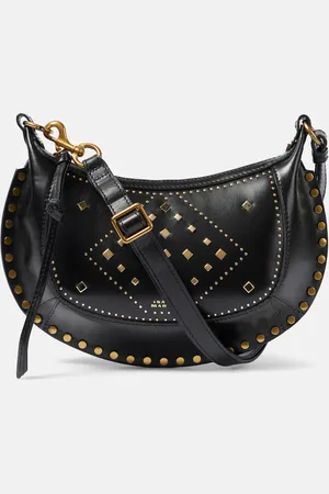 Isabel Marant Oskan Moon leather shoulder bag