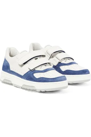 Brunello Cucinelli Suede-trimmed leather sneakers