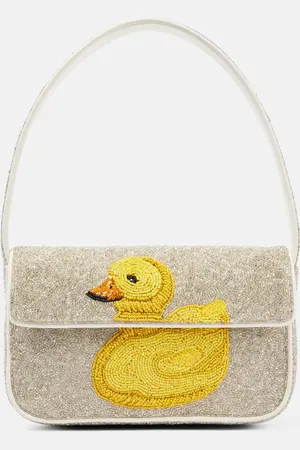 Staud Tommy beaded shoulder bag