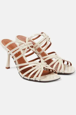 ZIMMERMANN Aura 85 leather mules
