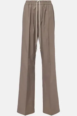 Rick Owens Dietrich cotton wide-leg pants