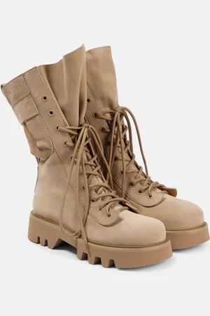 J.W.Anderson Suede combat boots