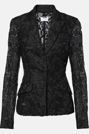 Erdem Floral lace blazer