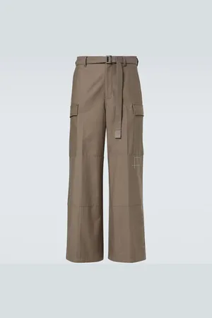 SACAI Cotton cargo pants