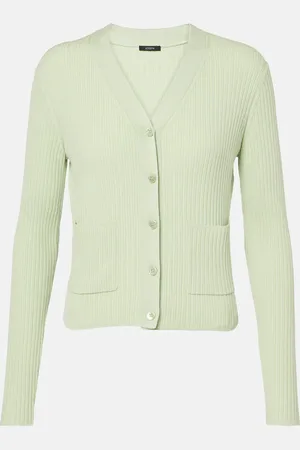 Joseph Ribbed-knit wool cardigan