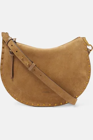Isabel Marant Oskan Soft Zipped suede shoulder bag