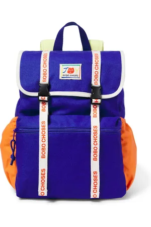 Bobo Choses Colorblock cotton backpack