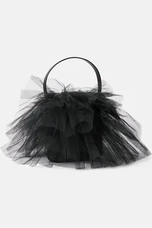 Simone Rocha Frilly Tutu Mini canvas shoulder bag