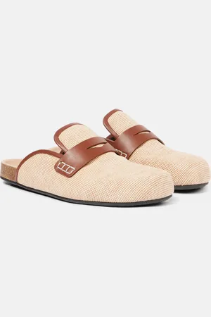 J.W.Anderson Leather-trimmed mules