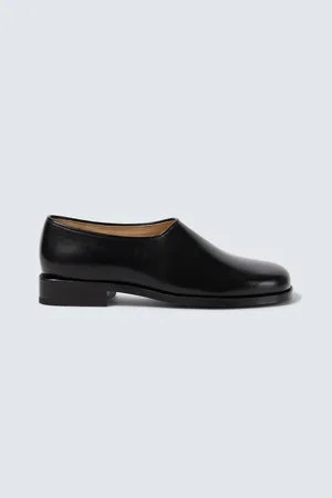 LEMAIRE Anatomic leather slip-on loafers