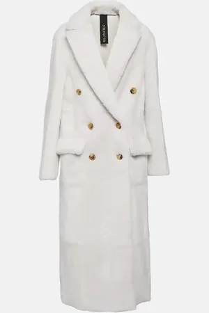 Blancha Reversible double-breasted shearling coat