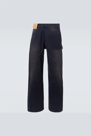 J.W.Anderson Aged Twisted wide-leg jeans