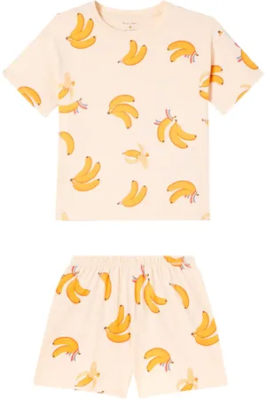 Konges Sløjd Konges SlÃ¸jd Lin printed cotton T-shirt and shorts set