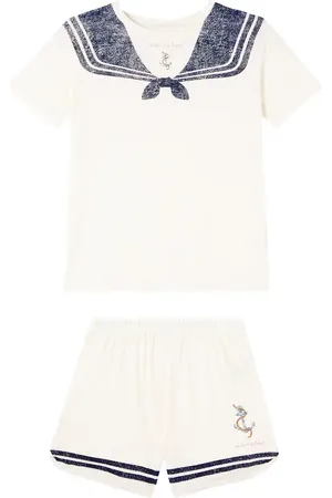 Konges Sløjd Konges SlÃ¸jd Famo cotton T-shirt and shorts set