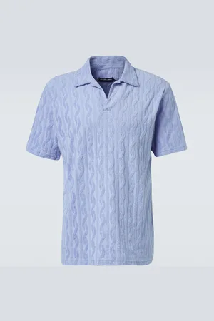 Frescobol Carioca Faustino cotton terry polo shirt
