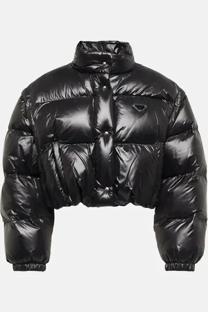 Prada Re-Nylon crop down jacket