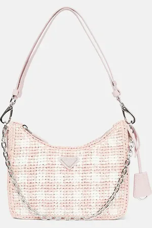 Prada Re-edition crochet shoulder bag
