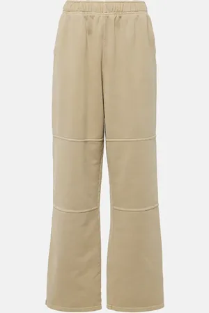 Prada High-rise cotton sweatpants