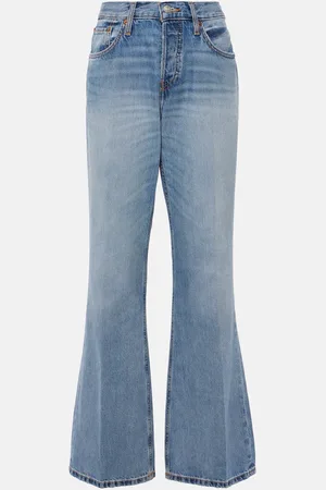 RE/DONE Loose Boot mid-rise wide-leg jeans