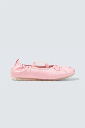 Simone Rocha Ballerina Grip pleated ballet flats