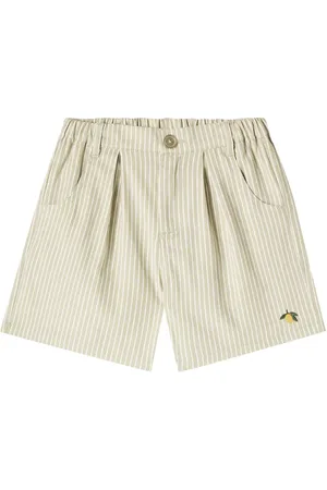 Konges Sløjd Konges SlÃ¸jd Frankie striped cotton shorts