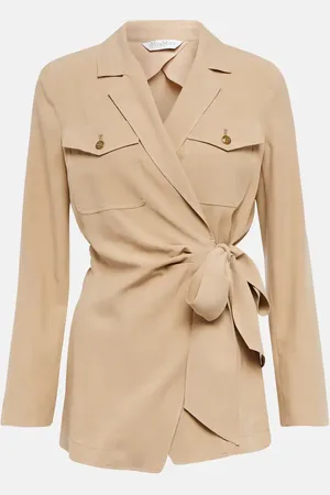 Max Mara Fleur silk blazer