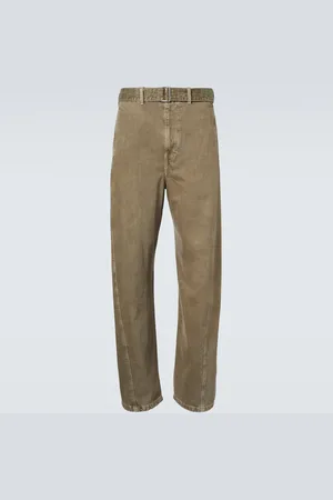 LEMAIRE Twisted denim straight pants