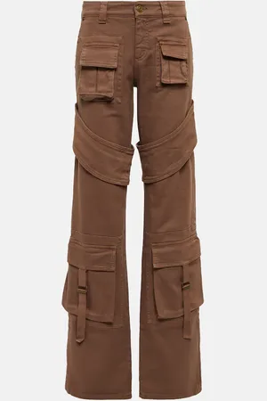 BLUMARINE Cotton canvas cargo pants