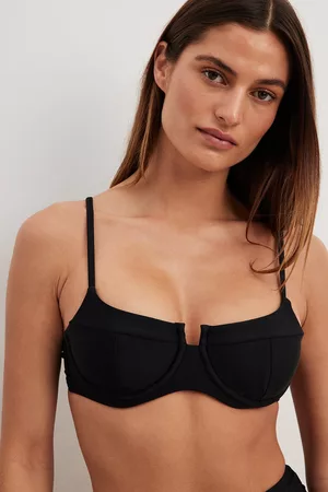 NA-KD Kvinna Bikinis - Bikini-bh i balconettemodell med utskurna partier