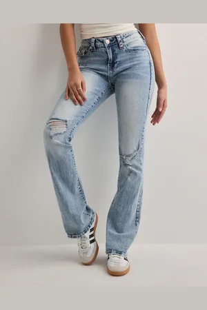 True Religion - Becca Mid Rise Bootcut Flap