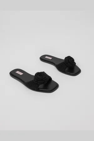 Nelly - Floral Crochet Sandal
