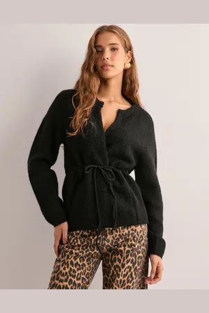 SELECTED - Slfsia Ras Ls Knit Belt Cardigan