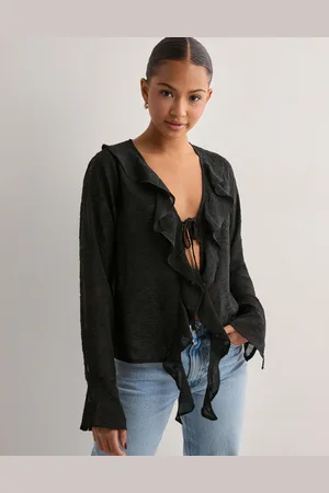 Neo Noir - Anika Burnout Blouse