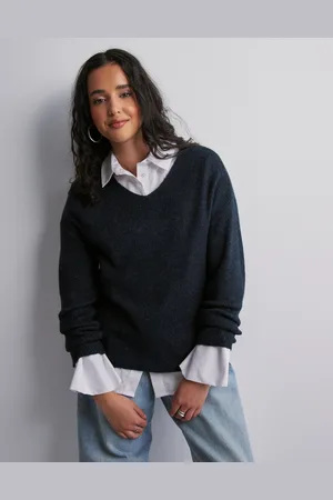 VERO MODA - Vmcrewlefile Ls V-Neck Blouse Noos